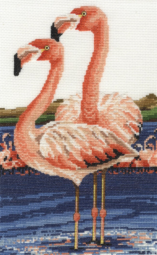 DMC Cross Stitch Kit - Safari Animals - Twos Company