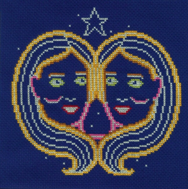 DMC Counted Cross Stitch Kit - Gemini